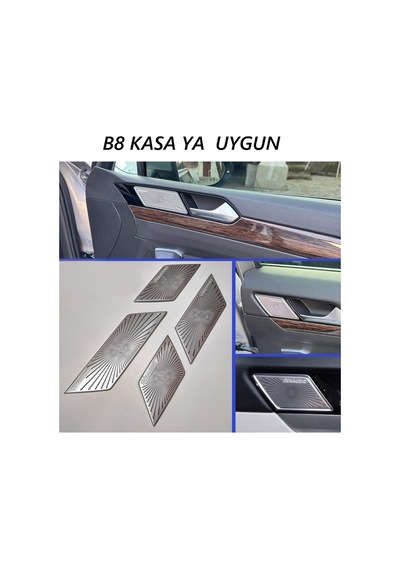 Passat B8 Hoparlör Trim Aksesuar Kapak Krom