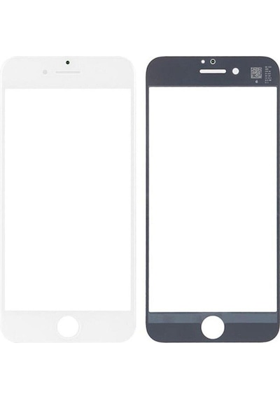 Gmr Apple Uyumlu iPhone 7 7g Ocalı Lens Ön Cam Beyaz