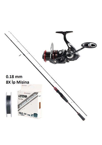 Remixon Focus Rd 4000m + 270cm 5-35gr Spin Olta Seti