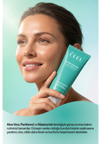 Güneş Sonrası Nemlendirici,serinletici Jel Aloe Vera,panthenol,niacinamide 100 Ml