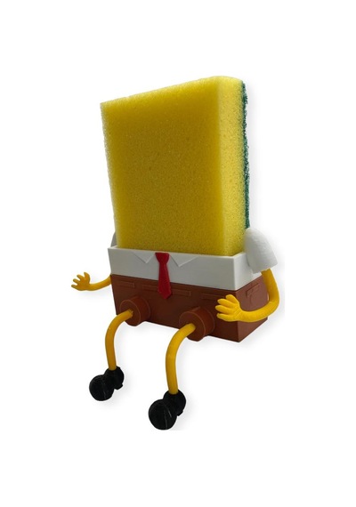 Markamakina Süngerlik ve Sünger Tutacağı Sponge Bob Çok renkli