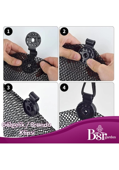 Bsr Garden Gölgelik Klipsi 500 Adet
