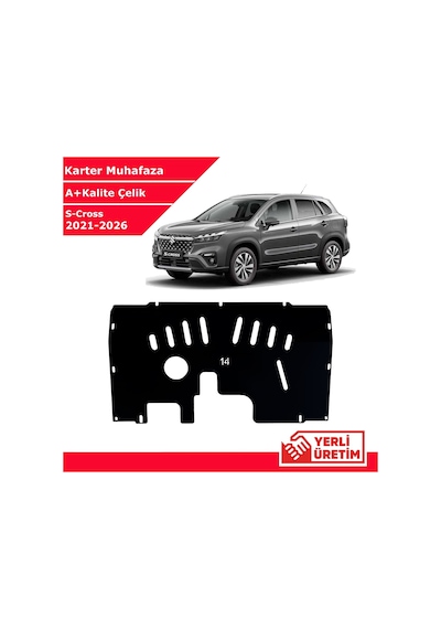 Suzuki S-cross 2021-2026 Çelik Karter Muhafaza Çelik Koruma Sacı A+ Kalite Yerli Üretim