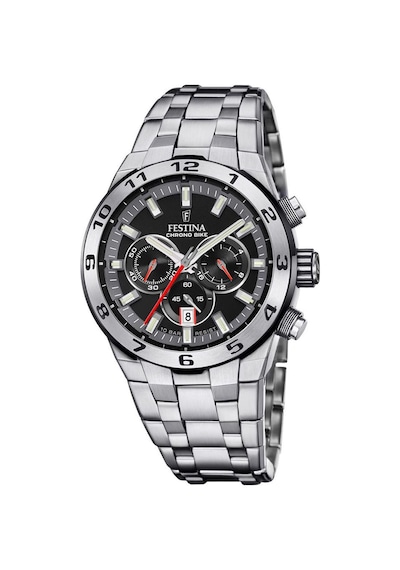 Festına F20670/6 Chrono Bıke Erkek Kol Saati Gümüş