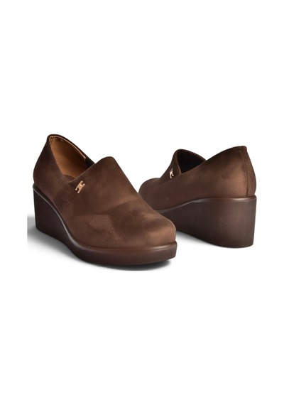 Fox Shoes Z602181602 Kahverengi Süet Günlük Kadın Ayakkabı