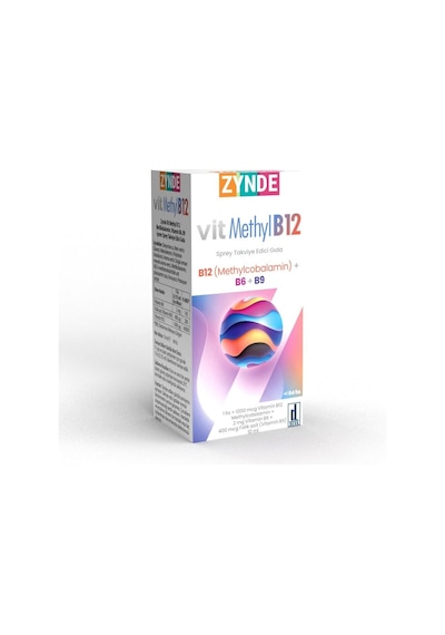 Zynde Vit Methyl B12 Metilkobalamin Sprey 10 ML