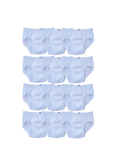12 Li Seher Yıldızı Erkek Çocuk Slip Külot Beyaz 0037