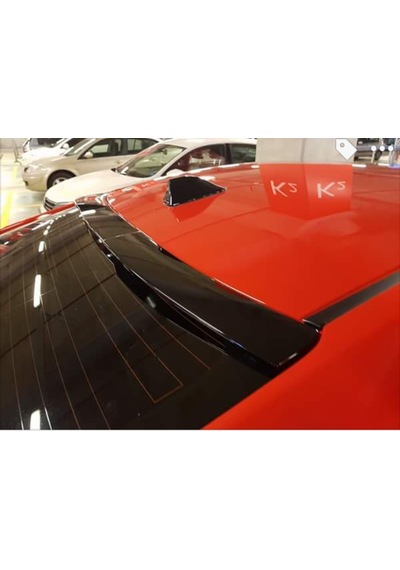 Honda Civic Cam Üstü Yay Spoiler Parlak Siyah Renk Fc5 2016-2021