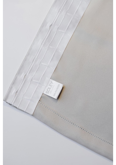 Lunet 140x270 Cm 2 Adet Blackout Fon Perde Taş