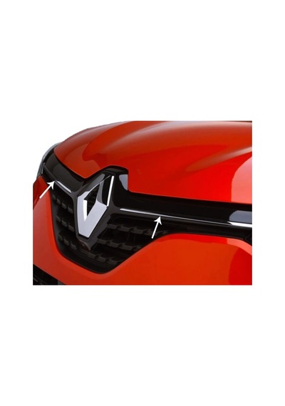 Renault Clio 5 Hb Krom Ön Panjur 2 Prç. 2019 Ve Üzeri P.çelik