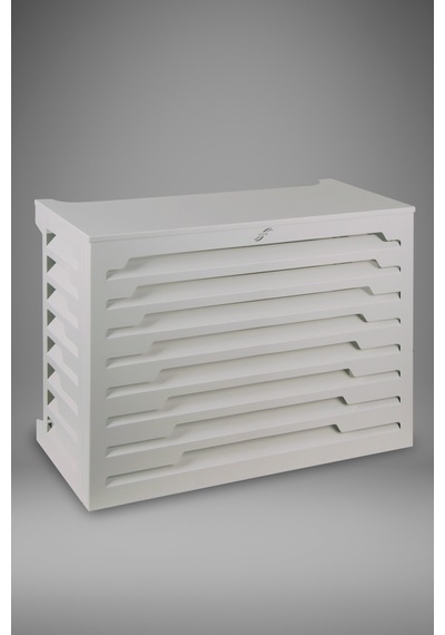 Klima Motoru/dış Ünite Gizleme/koruma Kafesi Xl 120x62x150 H Stage Beyaz