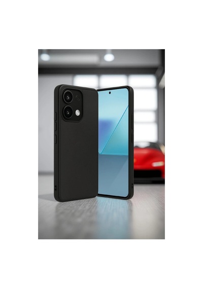 Redmi Note 13 4g Kılıf Aras Deri Kapak - Siyah İtdark3083