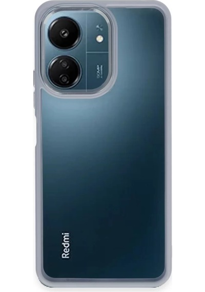 Newface Xiaomi Redmi 13c Kılıf Power Silikon - Sierra Blue Sierra Mavi