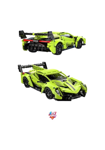 Cada Uzaktan Kumandalı Phantom Spor Araba 416 Parça Oyuncak Yapım Seti Blok Araba Ff-c51309w