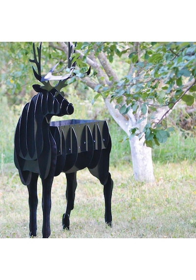 Mangal Barbekü Ayaklı Mangal Geyik Model