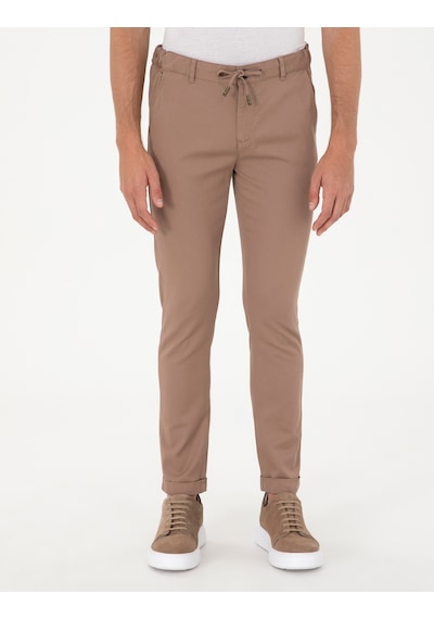 Pierre Cardin Erkek Vizon Pantolon Kanvas-chino 50295932-vr052 Vizon