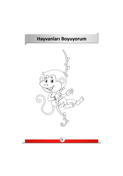 Okul Öncesi 100 Hayvan Boyama Kitabı