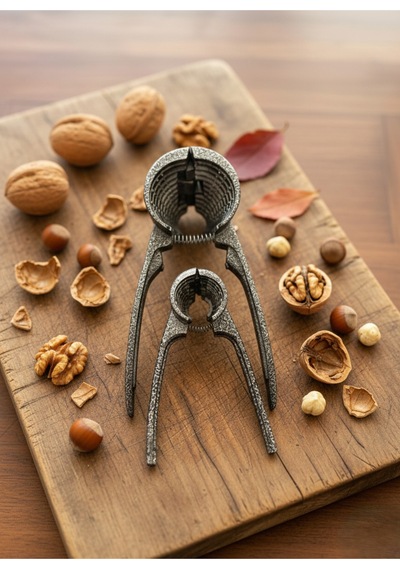 Döküm Ceviz Ve Fındık Kıracağı Ergonomik Ve Şık Tasarım Döküm Gri