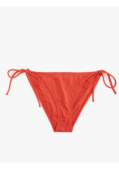 Koton Astarlı Yanları İpli Bikini Altı Kırmızı 5sak00043mm Kırmızı