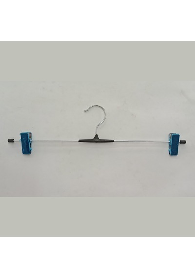 Ağırsoy 10 Adet Nikel Kaplı Mandallı, Galvaniz Teli, Etek Pantolon Askısı 40 Cm