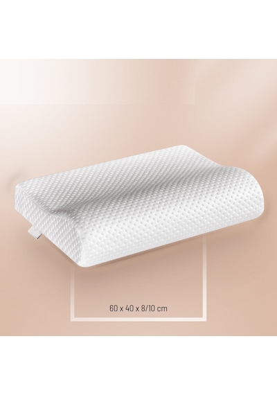 Devix Visco Ortopedik Boyun Yastığı Destekli Visco Yastık 60X40X11/8