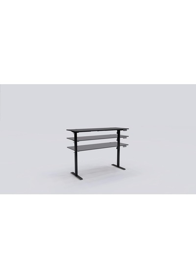 Adorn İstanbul - Yüksekliği Ayarlanabilir Ergonomik Bilgisayar & Çalışma Masası - Tek Motor Beyaz