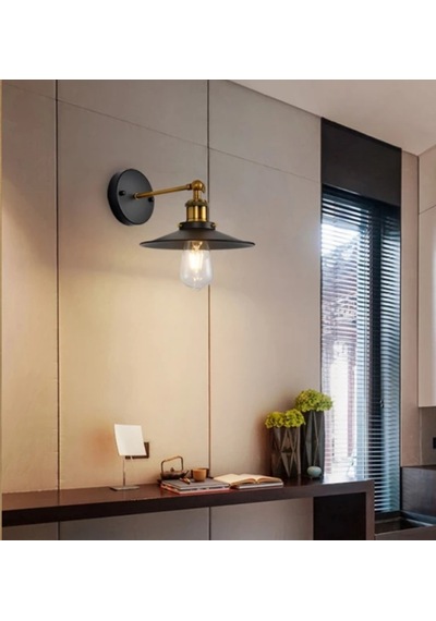 Mylights Retro Rustik Vintage Mafsalı Aplik Duvar Lambası 22 Diğer