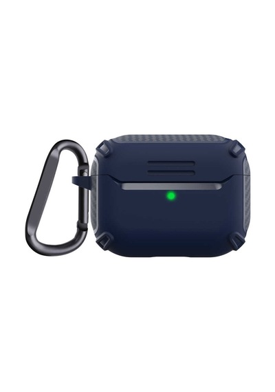 Apple Uyumlu AirPods Pro Kılıf Karbonfiber Tpu Silikon Kılıf 26 001