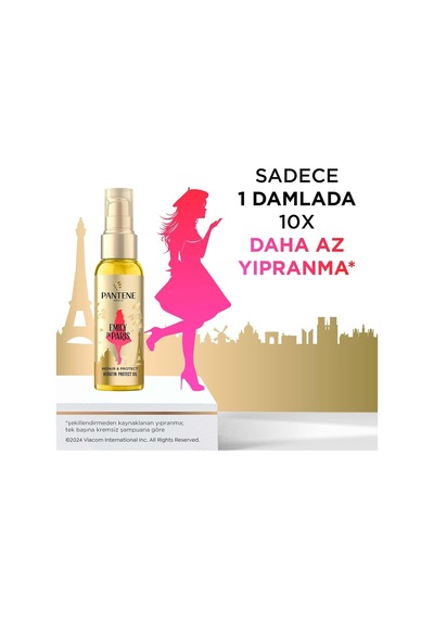 Pantene Emily İn Paris Keratin Koruyucu Yağ 100 Ml