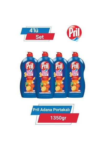 Pril Adana Portakalı 1350gr 4'lü Set set-hnkdtj-5197-6146