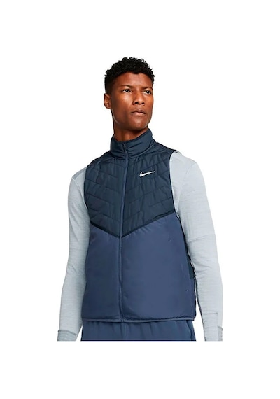 Nike Running Therma Fit Repel Synthetic Fill Sentetik Dolgulu Termal Reflektörlü Erkek Koşu Yelek Lacivert
