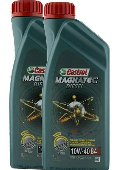 Castrol Magnatec B4 10W-40 Sentetik Motor Yağı 2 x 1 L
