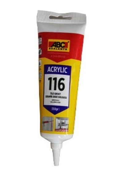 Abc Hazır Derz Seramik Derzi Fayans Derz Macunu Beyaz Renk 350  G