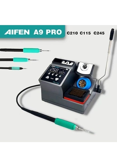 Aifen A9 Pro Kalem Lehim İstasyonu Tek Kol 3 Uç Hediyelidir Aifen A9 Pro Kalem Lehim İstasyonu Tek Kol 3 Uç Hediyelidir