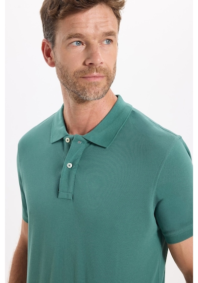 Tudors Erkek Slim Fit Dar Kesim Premium Seri %100 Pamuk Yumuşak Dokulu Merserize Yeşil Polo Yaka Tişört-50913 Tudors Erkek Slim Fit Dar Kesim Premium Seri %100 Pamuk Yumuşak Dokulu Merserize Yeşil Polo Yaka Tişört-50913