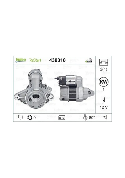 Valeo 438310 Mars Motoru 281000q120 281000q170