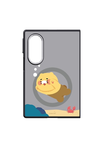 Samsung Galaxy Uyumlu Z Fold8 Aynalı Magnet Kılıf (Kakao Friends)