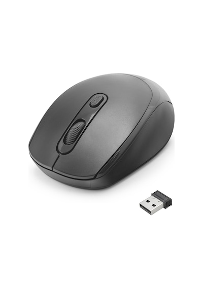 Kablosuz Mouse 1600 Dpi Siyah Q220