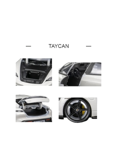 Karsan Welly 1:24 Porsche Taycan Turbo S 24107w