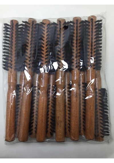 Astra Rd-557a Tel Koyu Ahşap Renk Saç Fırçası Tarak Standart