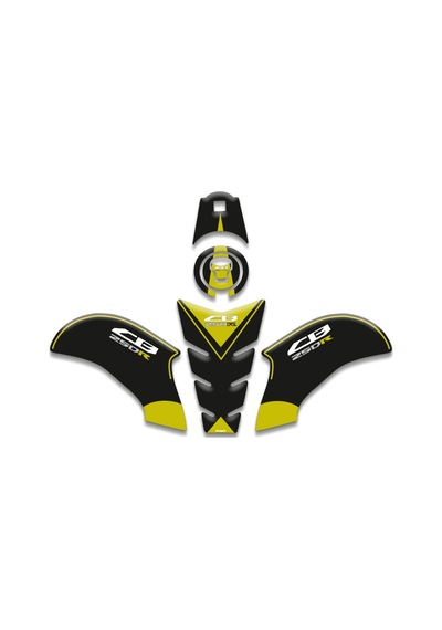 Motosıklet Kaplama Honda Cb250r Tank Pad Set 2018/2024 Uyumlu 07