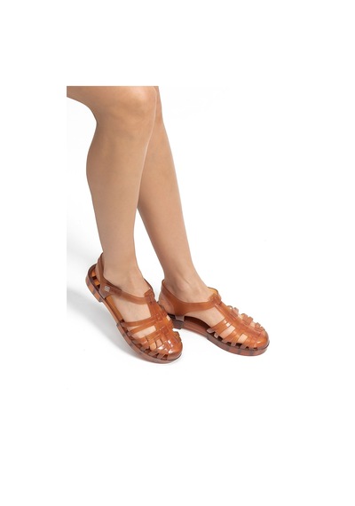 Zaxy Yourself Kadın Sandalet Kahve 35/42 Kahverengi