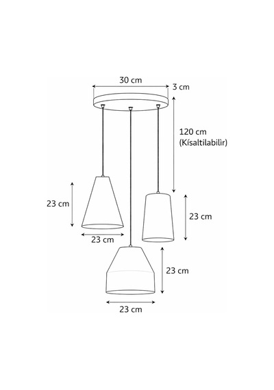 Stone 3 Lü Beton Dokulu Sarkıt Avize Bohem & Pinterest Tarzı Modern Oturma Odası Aydınlatma Nestvibe Gri