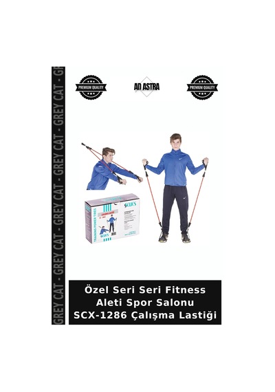 Özel Seri Seri Fitness Aleti Spor Salonu Scx-1286 Çalışma Lastiği Çok Renkli