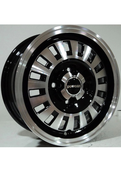 13 Jant 5,5-13 Bk-5226 4-100 Et35 60,1 Black Machined Xl