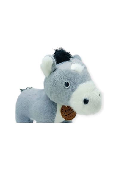 Peluş Hayvanlar Sesli 30 Cm At - Gri