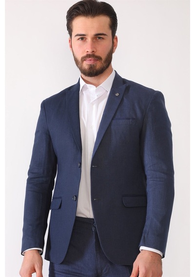 C9051 Dewberry Erkek Ceket-lacivert