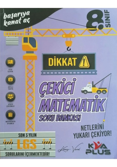 Kva Yayınları 8. Sınıf Matematik Dikkat Çekici Soru Bankası P-212394