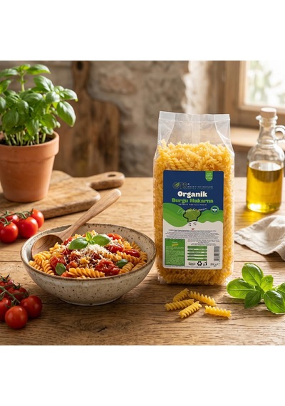 Ots Organik Burgu Makarna 500 gr (Organik Sertifikalı, Pestisit Analizli)