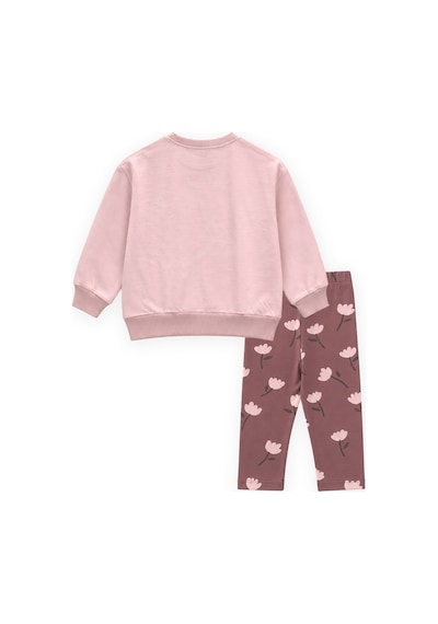 Cigit Taytlı Mevsimlik T-shirt Takım 1-7 Yaş Pudra Pembe
